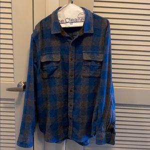 Lucky Brand Men’s long sleeve flannel shirt